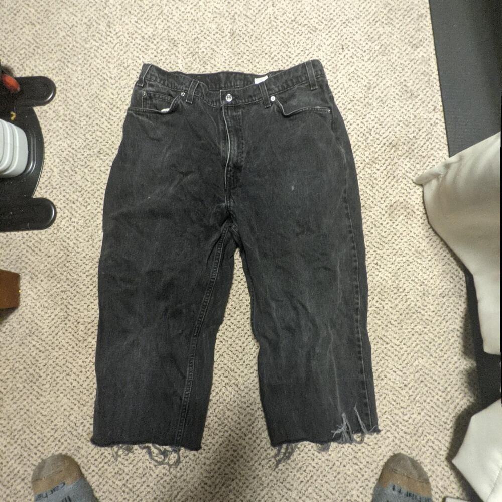 Levis 560 Black Denim Jeans